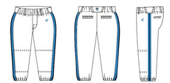 Watson Wolfpack Custom White Uniform Pants (14U/16U/18U)