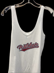 NEW! Wildcats Ladies Glitter Tank Top