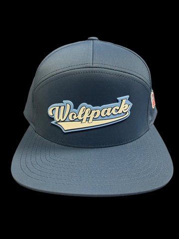 NEW! Wolfpack Rubber Patch Trucker Hat