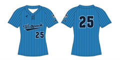 Watson Wolfpack Custom Pinstripe Jersey (Premier Teams Only- Must Have Approval)