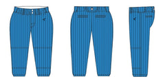 Watson Wolfpack Custom Pinstripe Uniform Pants (Premier Teams Only- Must Have Approval)
