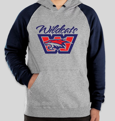 Wildcats 2-Tone Hoodie Sweatshirt
