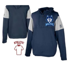 Watson Wolfpack Easton Men's 1/4 Zip Hoodie