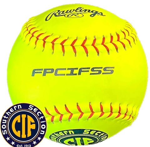 Rawlings 12 Neon Yellow Indoor/Training Softball - FP12S - Chuckie's Sports  Excellence