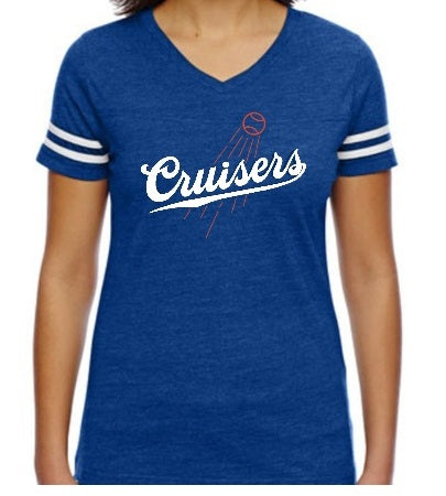 NEW! Cruisers Ladies V-Neck Shirt