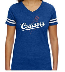 NEW! Cruisers Ladies V-Neck Shirt