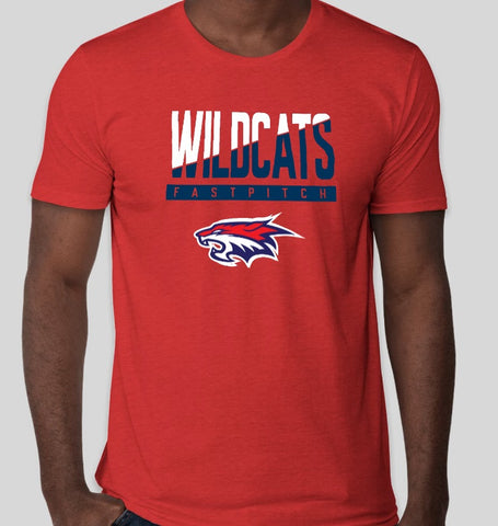 Wildcats Alternate Tri-Blend Shirt (CLOSEOUT)
