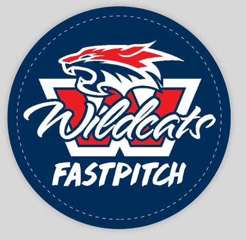 Wildcats Circle Sticker