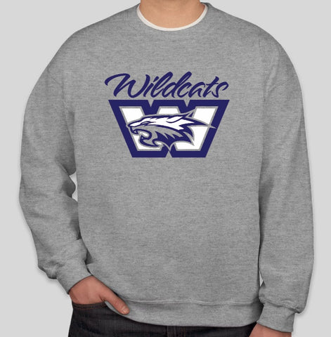 NEW! Wildcats Crew Sweatshirt - Adult
