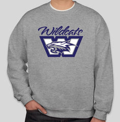 Wildcats Crew Sweatshirt - Adult