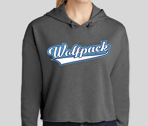 Watson Wolfpack Ladies Crop Sweatshirt