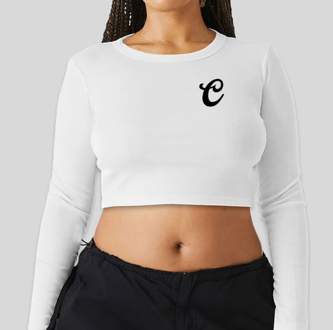 NEW! Cruisers Ladies Long Sleeve Crop Shirt