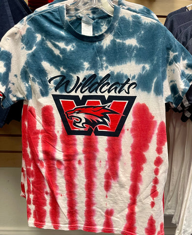 Wildcats Limited Edition Americana Tie-Dye Shirt (Closeout)