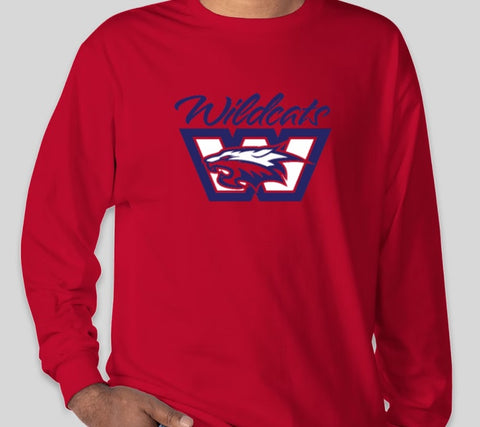 Wildcats Cotton Long Sleeve Shirt