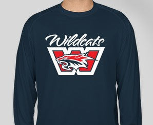 Wildcats Long Sleeve Performance Dri-Fit Shirt