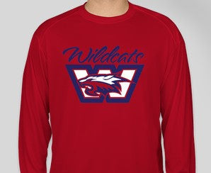 Wildcats Long Sleeve Performance Dri-Fit Shirt