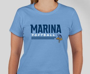 Marina Vikings Softball Ladies Shirt