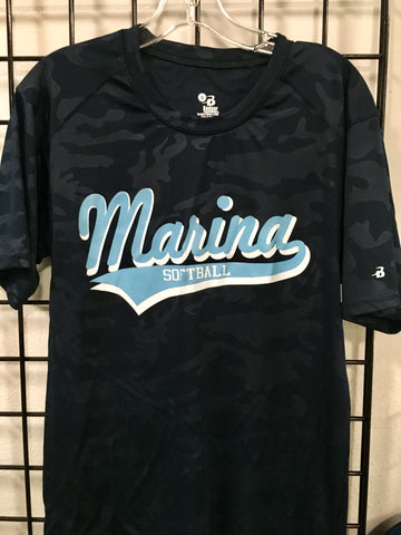 Marina Vikings Softball Camo Dri-Fit Shirt
